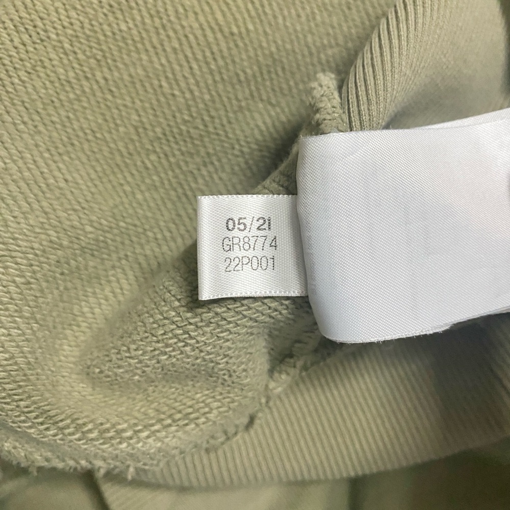 Men’s Adidas H Shmoo Heavyweight Hoodie in Olive Green GR8774 Size 2XL - Picture 7 of 8